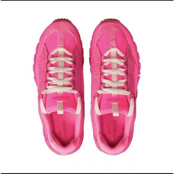 Nike X Jacquemus Air Humara LX Pink Flash Suede Women's Size 9.5 DX9999-600 - Picture 4 of 16
